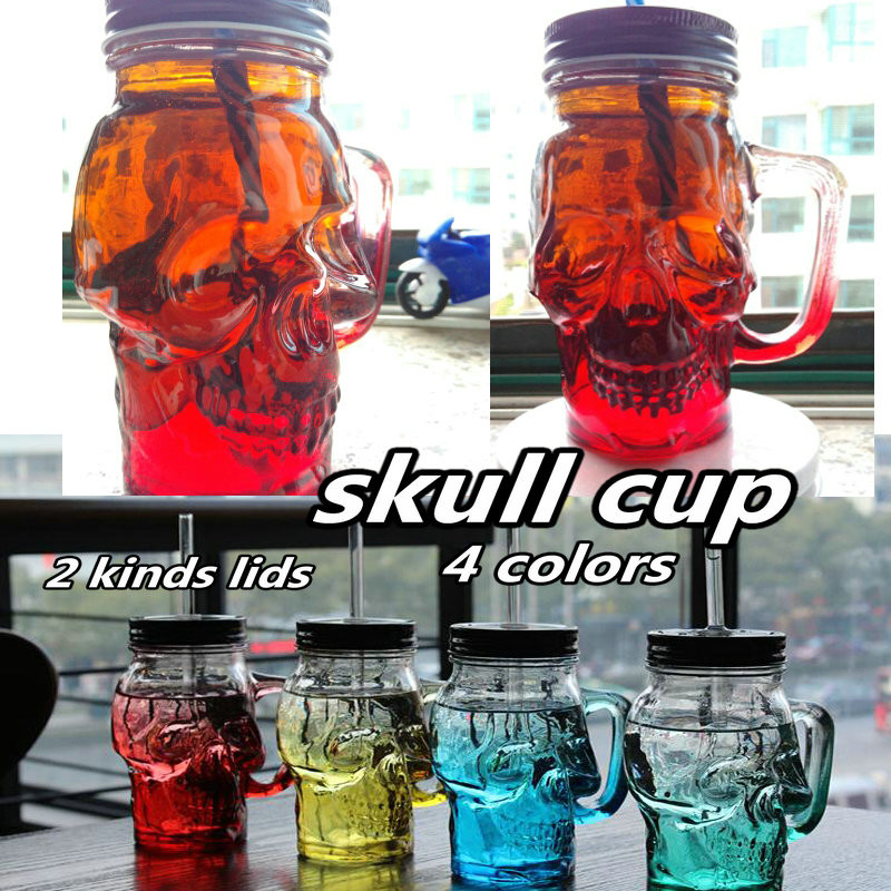 2016-new-cool-glass-skull-cup-mason-jar-550mlwine-skull-glass-jar-with-straw-lid