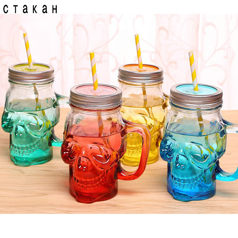 2016-new-cool-glass-skull-cup-mason-jar-550mlwine-skull-glass-jar-with-straw-lid