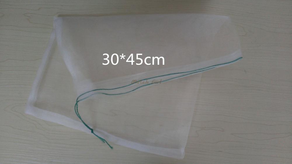 50pcslot-3045--40-Mesh-Nylon-bagFish-Fruit-wristband-bagInsect-birds-pest-filter