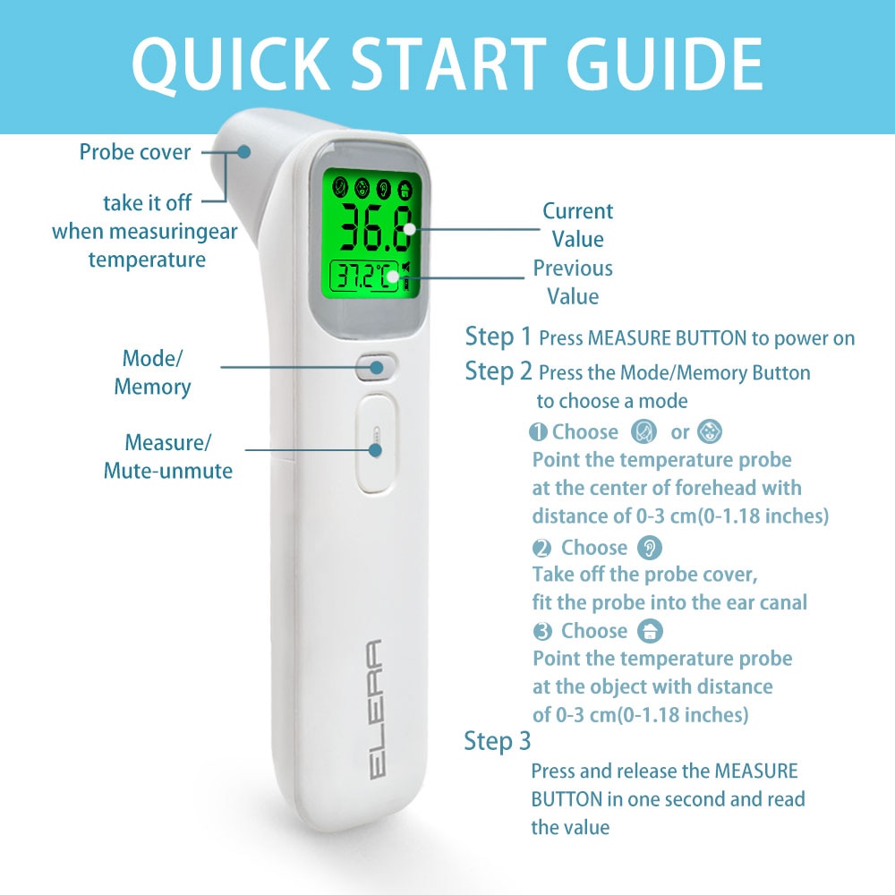 ELERA-Baby-Thermometer-Infrared-Digital-LCD-Body-Measurement-Forehead-Ear-Non-Contact-Adult-Body-Fev-32967221349