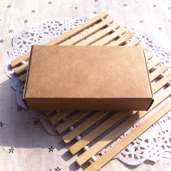 HZ10-50pcslot-Free-shipping-350gsm-kraft-paper-box-nice-kraft-box-plain-kraft-pa