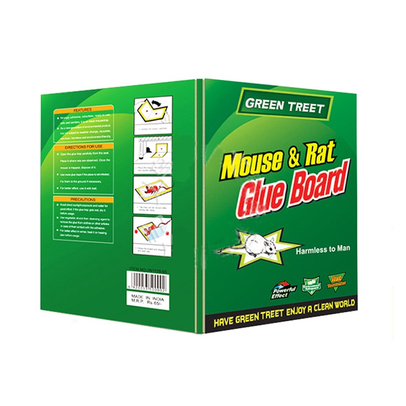 MouseBoardStickyRatGlueTrapMouseGlueBoardMiceCatcherTrapNon-toxicPestControlReject-32967237867