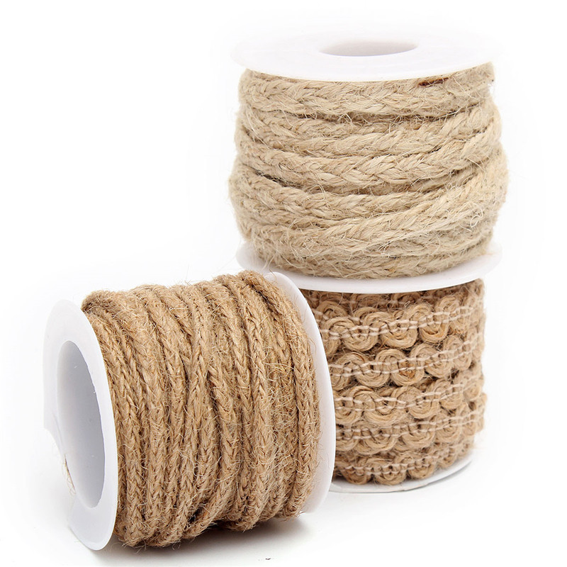 New-Arrival-Hot-Sale-5M-Natural-Hessian-Jute-Twine-Rope-Burlap-Ribbon-DIY-Craft-