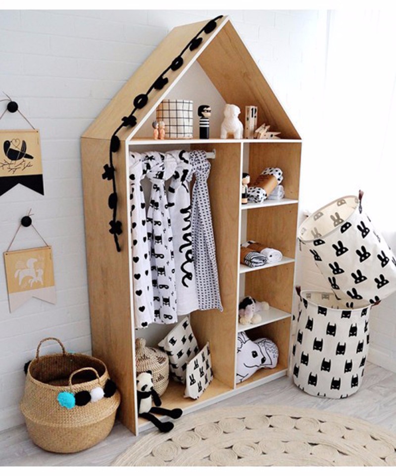 New-High-Quality-Laundry-Basket-For-Children-Room-Decoration-Toys-Cleared-Can-St