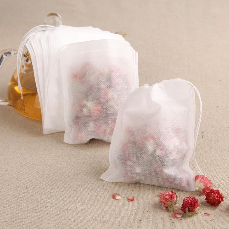 New-Teabags-100PcsLot-55-x-7CM-Empty-Tea-Bags-With-String-Heal-Seal-Filter-Paper