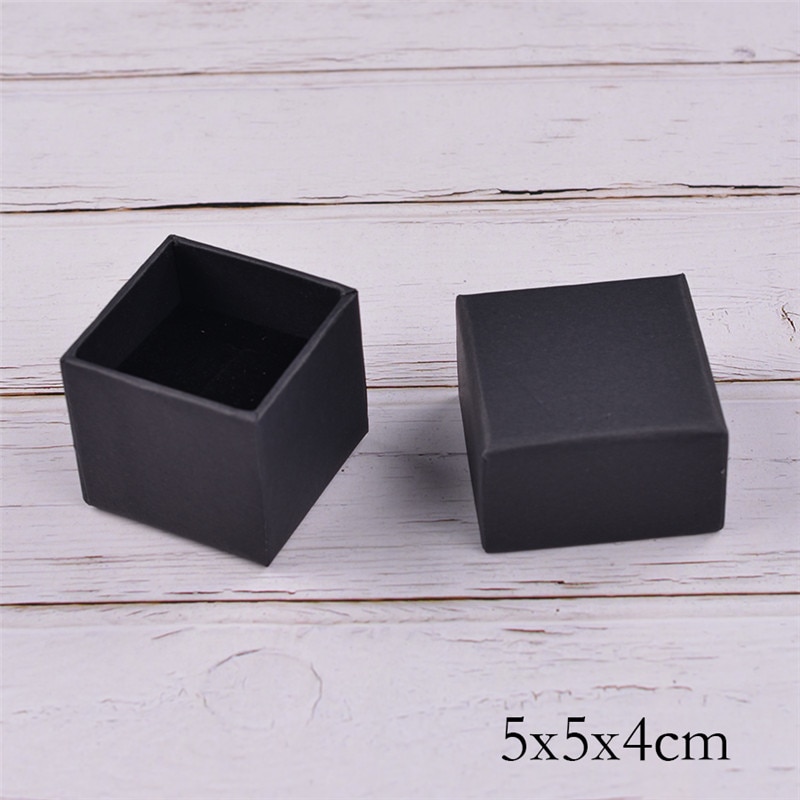 Wholesale100PCSlotHighQualityLuxuryBlackjewelryPaperboxLiftofflidpaperboxescustomized1colorHotstampi-32907623864