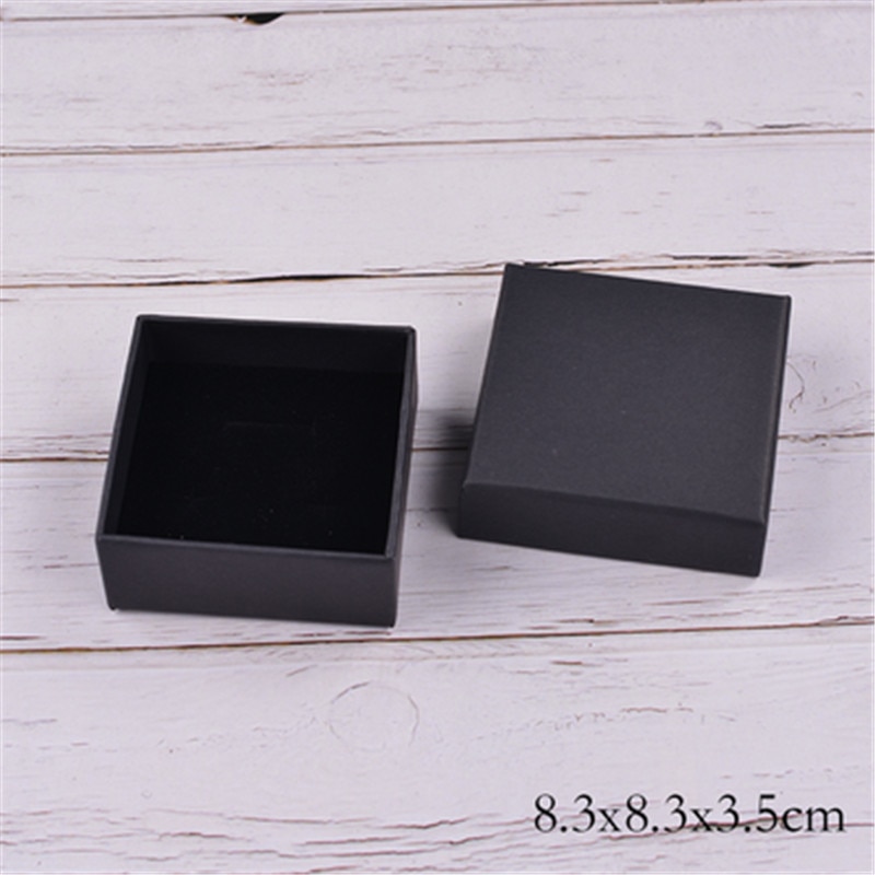 Wholesale100PCSlotHighQualityLuxuryBlackjewelryPaperboxLiftofflidpaperboxescustomized1colorHotstampi-32907623864